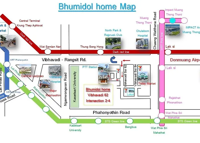 Bhumidol Near Don Muang Airport 방콕